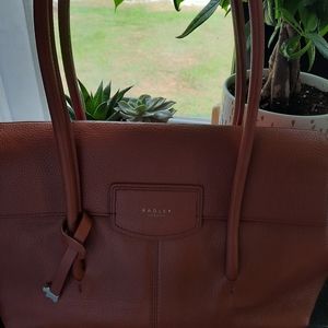 Radley London brown leather shoulder bag